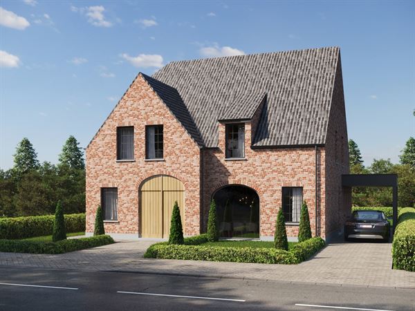 Instapklare landelijke halfopen bebouwing in het hartje van de Leiestreek. Gelegen in een rustige residentiele verkaveling tussen Sint-Martens-Latem e...