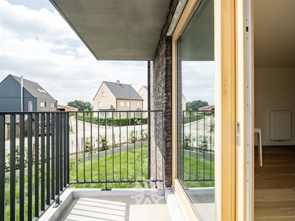 Nieuwbouw appartement met terras te huur in Wetteren