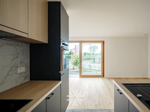 Nieuwbouw appartement met terras te huur in Wetteren