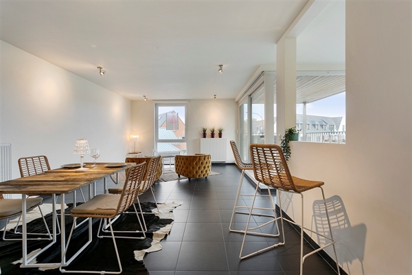 Groot duplexappartement met prachtig uitzicht