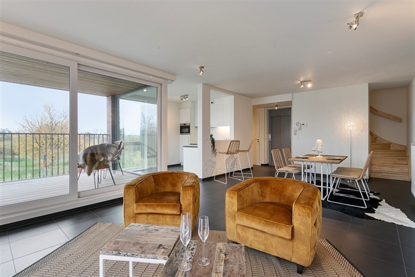 Groot duplexappartement met prachtig uitzicht