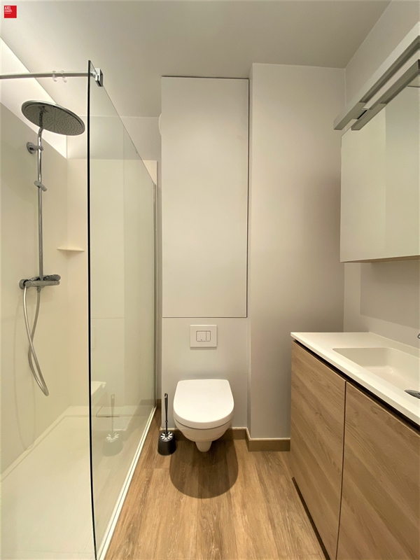 Gelijkvloers appartement met koer te huur in centrum Gent
