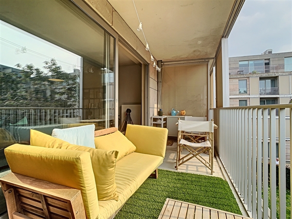 Rustig gelegen appartement met terras te huur in Gent centrum
